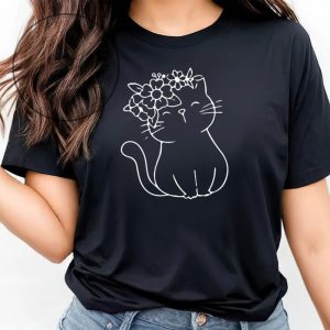 Gifts for Cat Lovers, Cat Tee Shirt 5 Gifts for Cat Lovers Cat Tee Shirt wenpearls.com 1