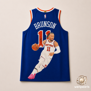 Brunson 11 Basketball Jersey with Special Inspired Artwork