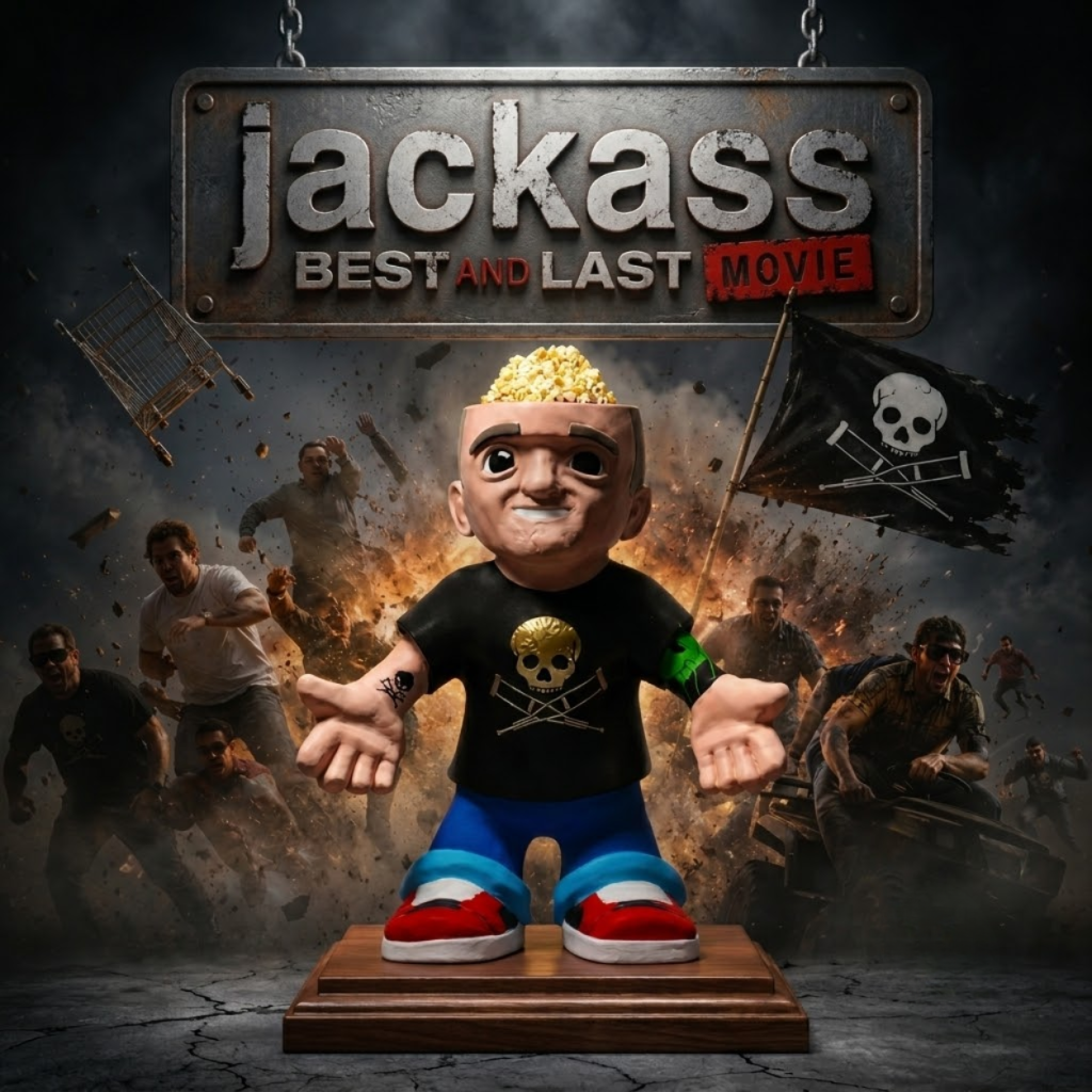 1 Jackass Best and Last Movie 2026 Chaos Popcorn Bucket