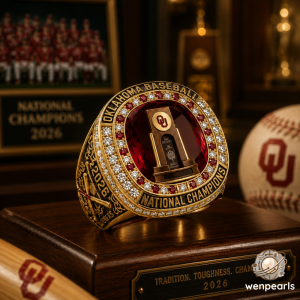Oklahoma Baseball 2026 National Champions Ring Replica