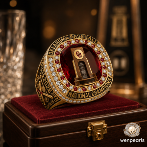 Oklahoma Baseball 2026 National Champions Ring Replica