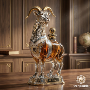 Argentina Football GOAT Whiskey Decanter for Messi Fans