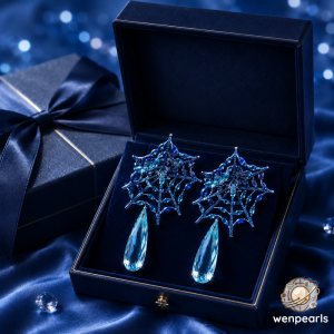 Zendaya Inspired Spiderweb Earrings Statement Jewelry