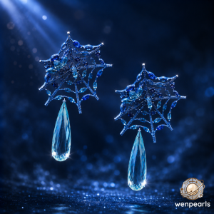 Zendaya Inspired Spiderweb Earrings Statement Jewelry