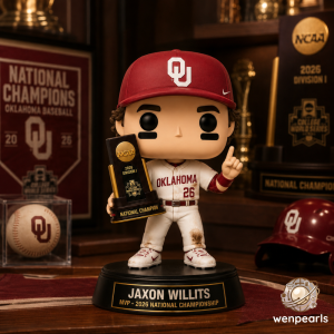 Jaxon Willits Oklahoma Sooners MVP 2026 Baseball Funko Pop Figure