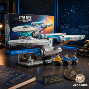 Star Trek U.S.S. Enterprise NCC-1701D 60th Anniversary Building Block Set