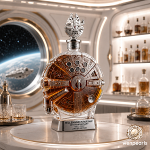 Star Wars 50th Anniversary Millennium Falcon Whiskey Decanter 2026 7 Star Wars 50th Anniversary Millennium Falcon Whiskey Decanter 2026