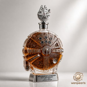 Star Wars 50th Anniversary Millennium Falcon Whiskey Decanter 2026 8 Star Wars 50th Anniversary Millennium Falcon Whiskey Decanter 2026