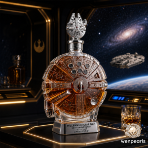 Star Wars 50th Anniversary Millennium Falcon Whiskey Decanter 2026 9 Star Wars 50th Anniversary Millennium Falcon Whiskey Decanter 2026