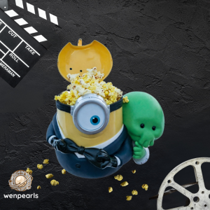 Minions & Monsters Corn Bucket Movie Night Collectible 6 Minions & Monsters Corn Bucket Movie Night Collectible