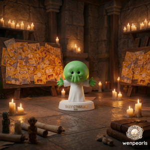 Baby Cthulhu Figure Inspired by Minions and Monsters Movie