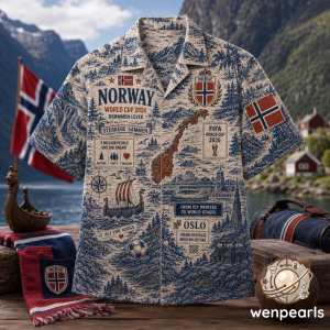 Norway Soccer World Cup 2026 Hawaiian Shirt 7 Norway Soccer World Cup 2026 Hawaiian Shirt