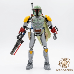 Boba Fett Buildable Figure Sci Fi Building Toy Collectible