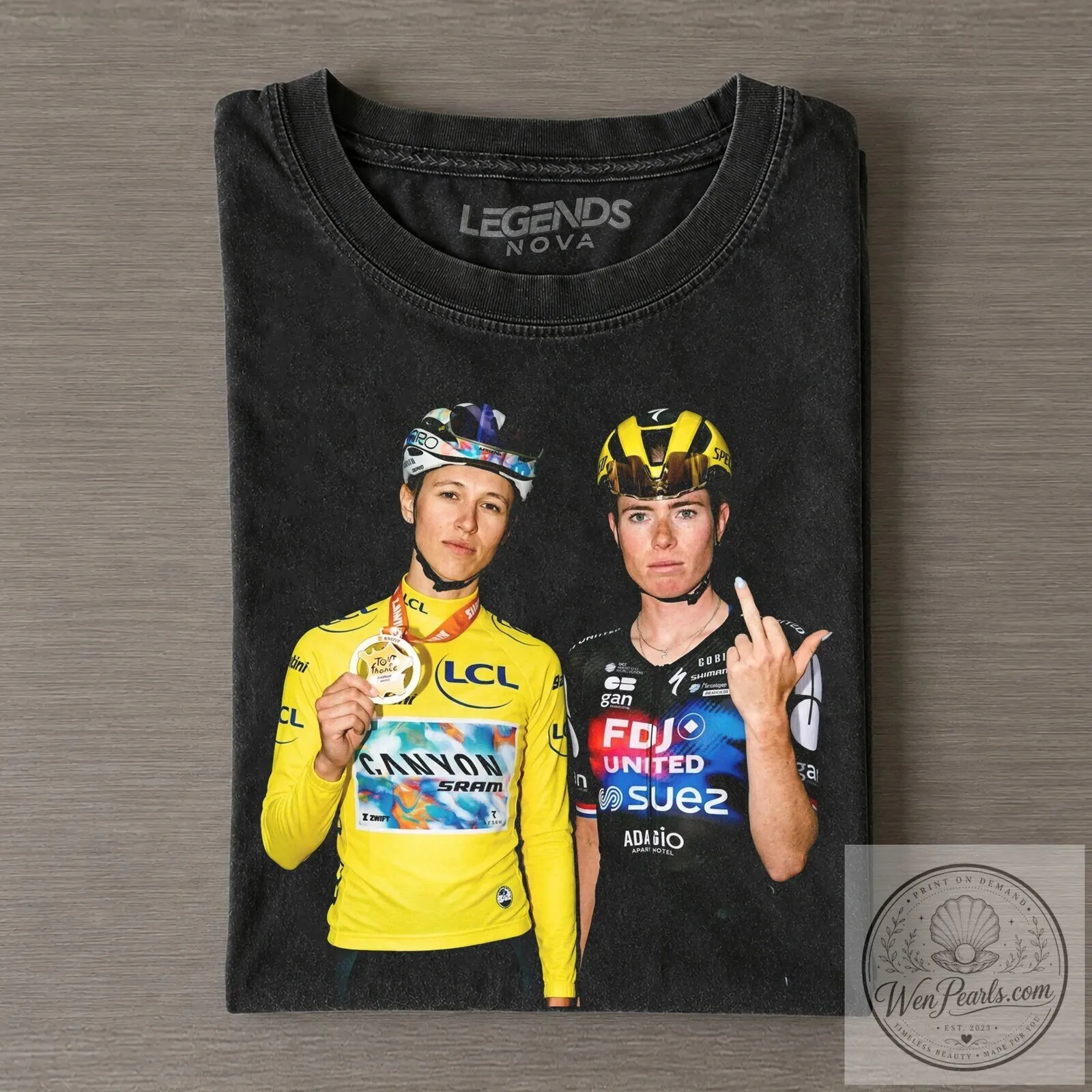 Kasia Niewiadoma 2026 Cycling T-Shirt for Tour de France Femmes