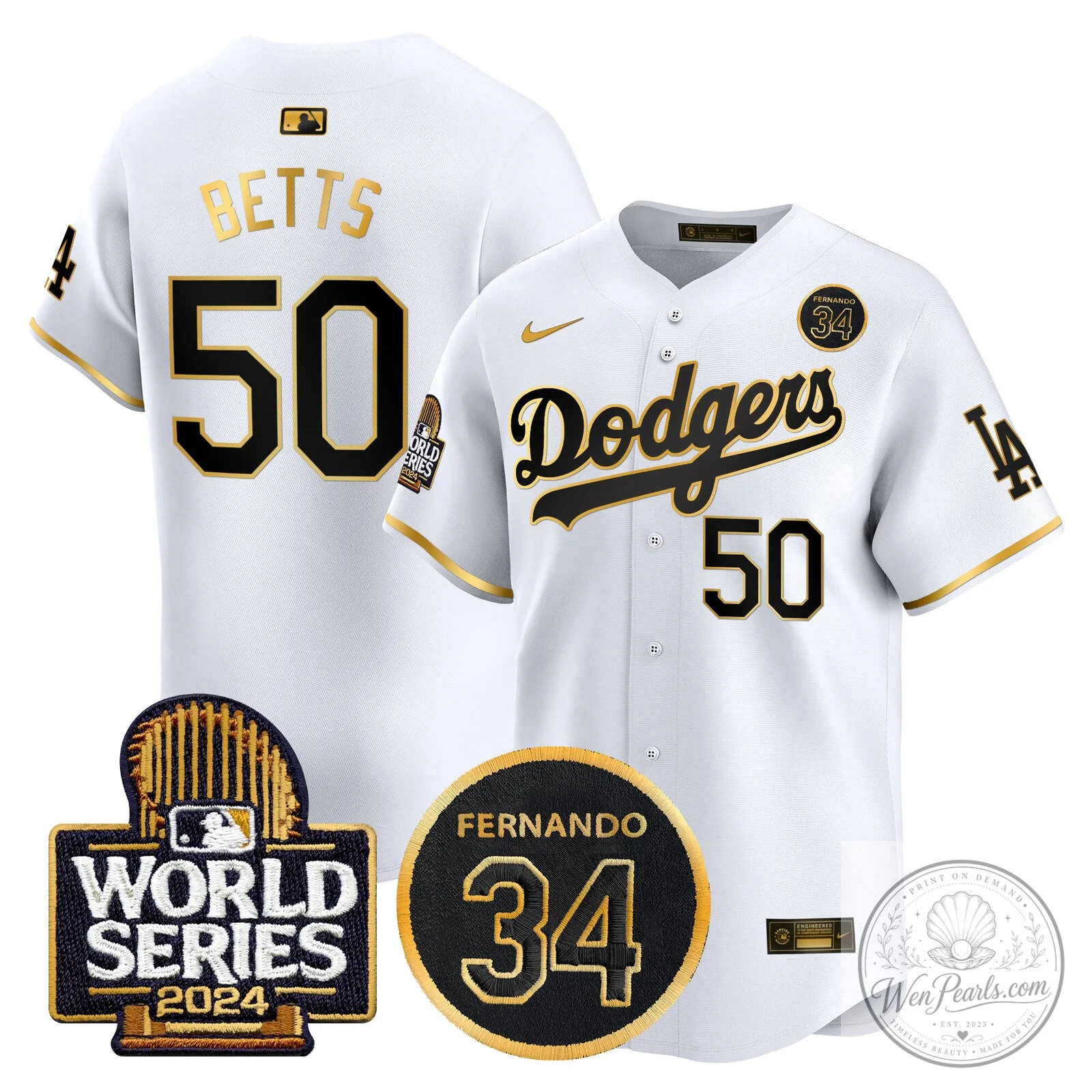 Dodgers Fernando Valenzuela Black Gold Number 34 World Series Baseball Jersey 67 Dodgers Fernando Valenzuela Black Gold Number 34 World Series Baseball Jersey