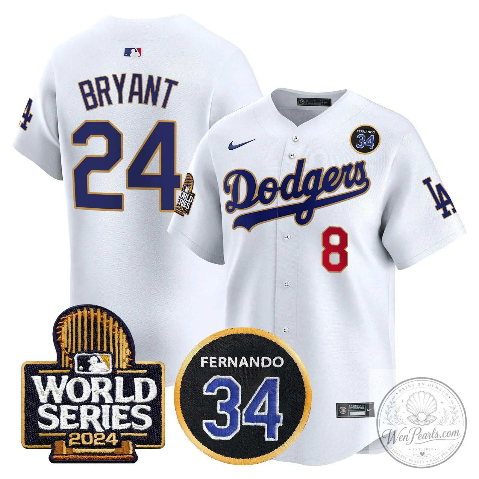 Dodgers Fernando Valenzuela Black Gold Number 34 World Series Baseball Jersey 78 Dodgers Fernando Valenzuela Black Gold Number 34 World Series Baseball Jersey