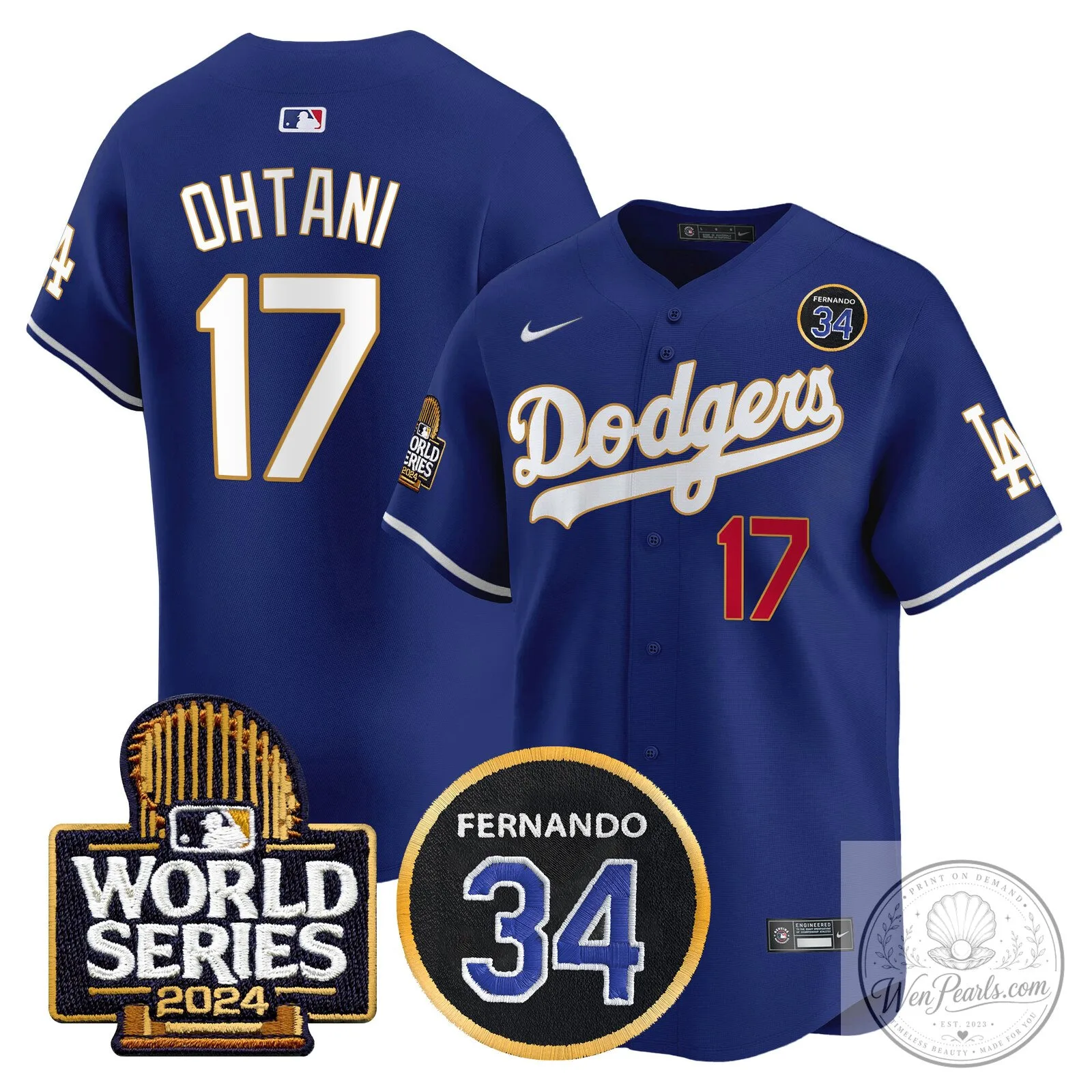Dodgers Fernando Valenzuela Black Gold Number 34 World Series Baseball Jersey 85 Dodgers Fernando Valenzuela Black Gold Number 34 World Series Baseball Jersey