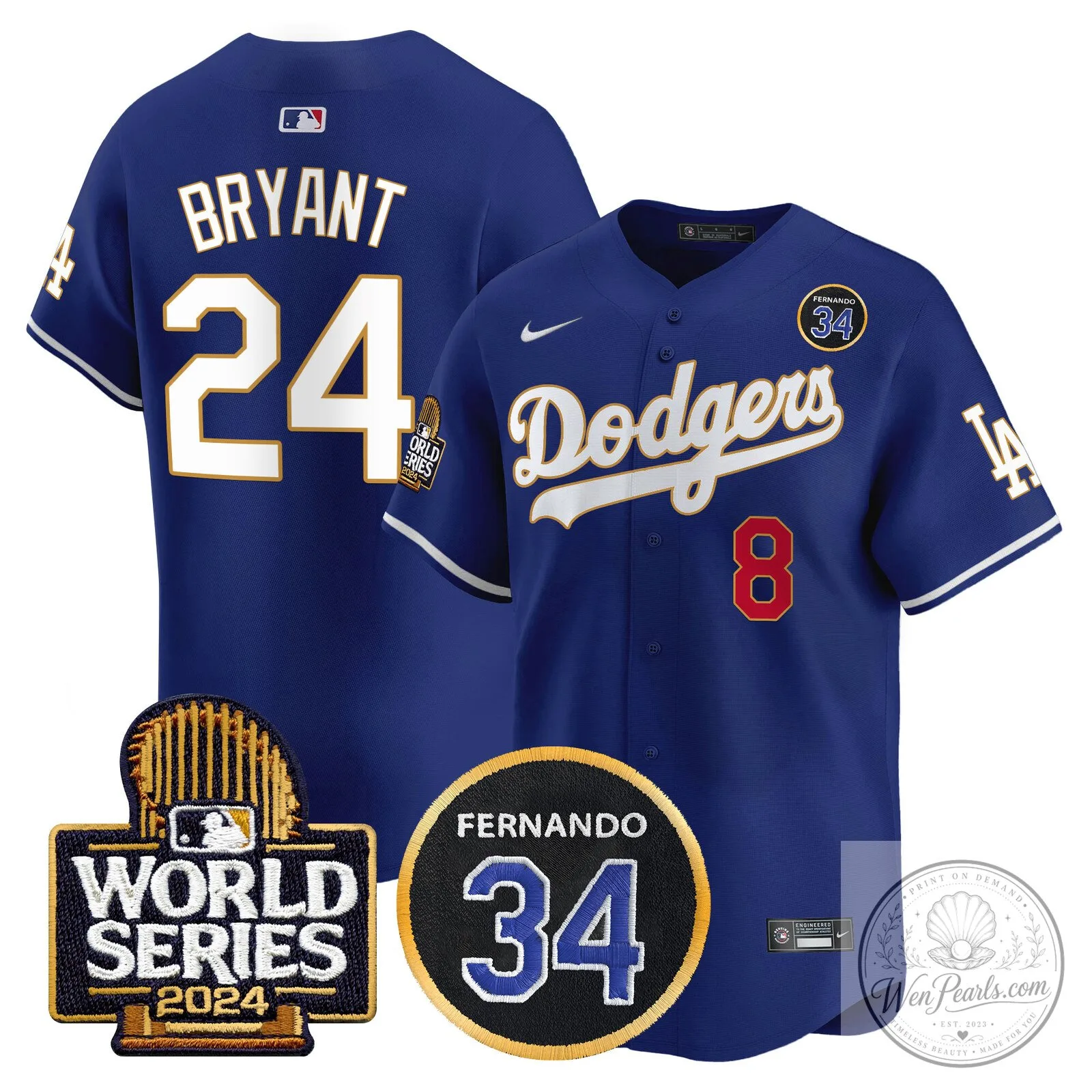 Dodgers Fernando Valenzuela Black Gold Number 34 World Series Baseball Jersey 88 Dodgers Fernando Valenzuela Black Gold Number 34 World Series Baseball Jersey