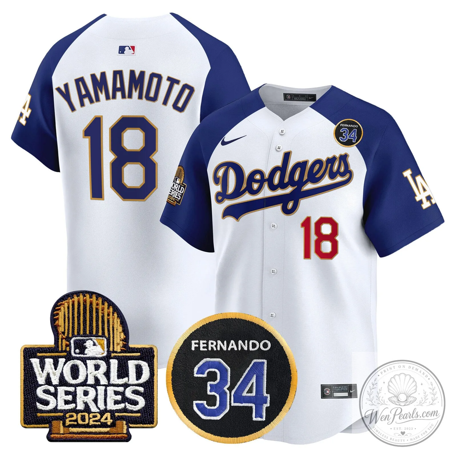 Dodgers Fernando Valenzuela Black Gold Number 34 World Series Baseball Jersey 101 Dodgers Fernando Valenzuela Black Gold Number 34 World Series Baseball Jersey