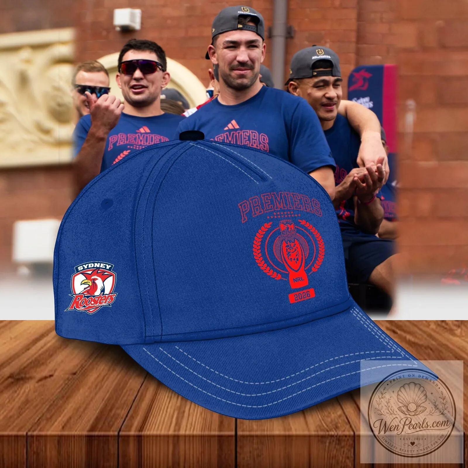 2026 Premiers Baseball Cap Hat for Sydney Roosters National Rugby League Fans 8 2026 Premiers Baseball Cap Hat for Sydney Roosters National Rugby League Fans