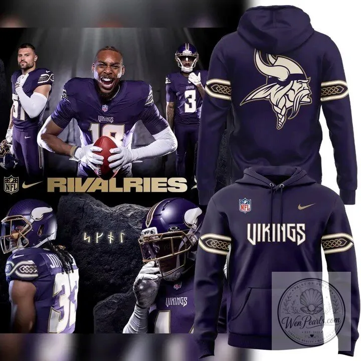 Minnesota Vikings 2026 Rivalries Limited Edition Hoodie