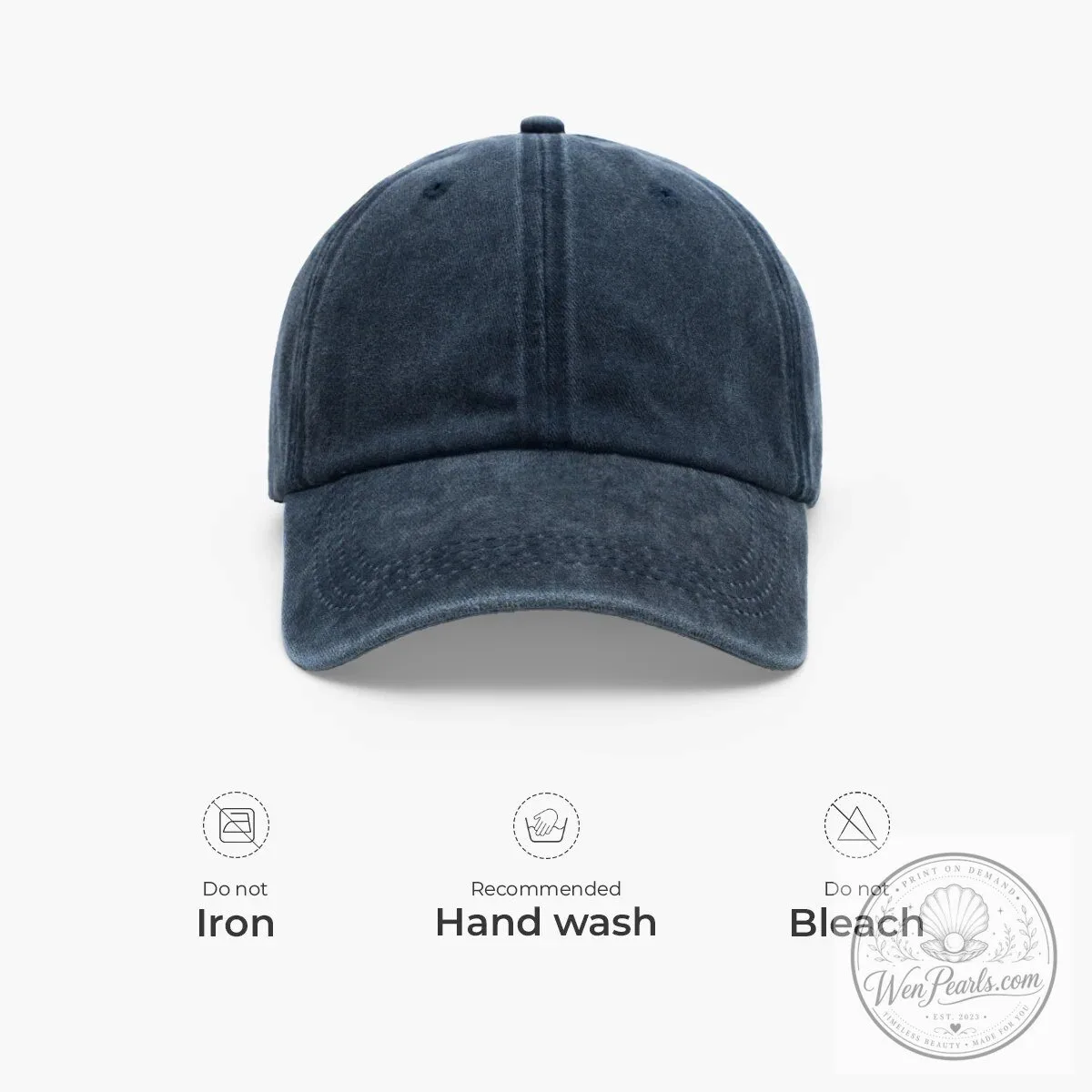 A Man And His Children A Bond That Can't Be Broken Washed Cotton Cap Hat 14 A Man And His Children A Bond That Can