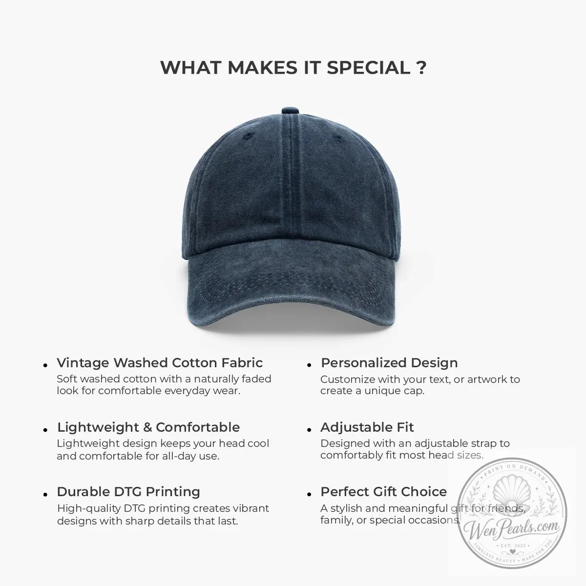 A Man And His Children A Bond That Can't Be Broken Washed Cotton Cap Hat 15 A Man And His Children A Bond That Can