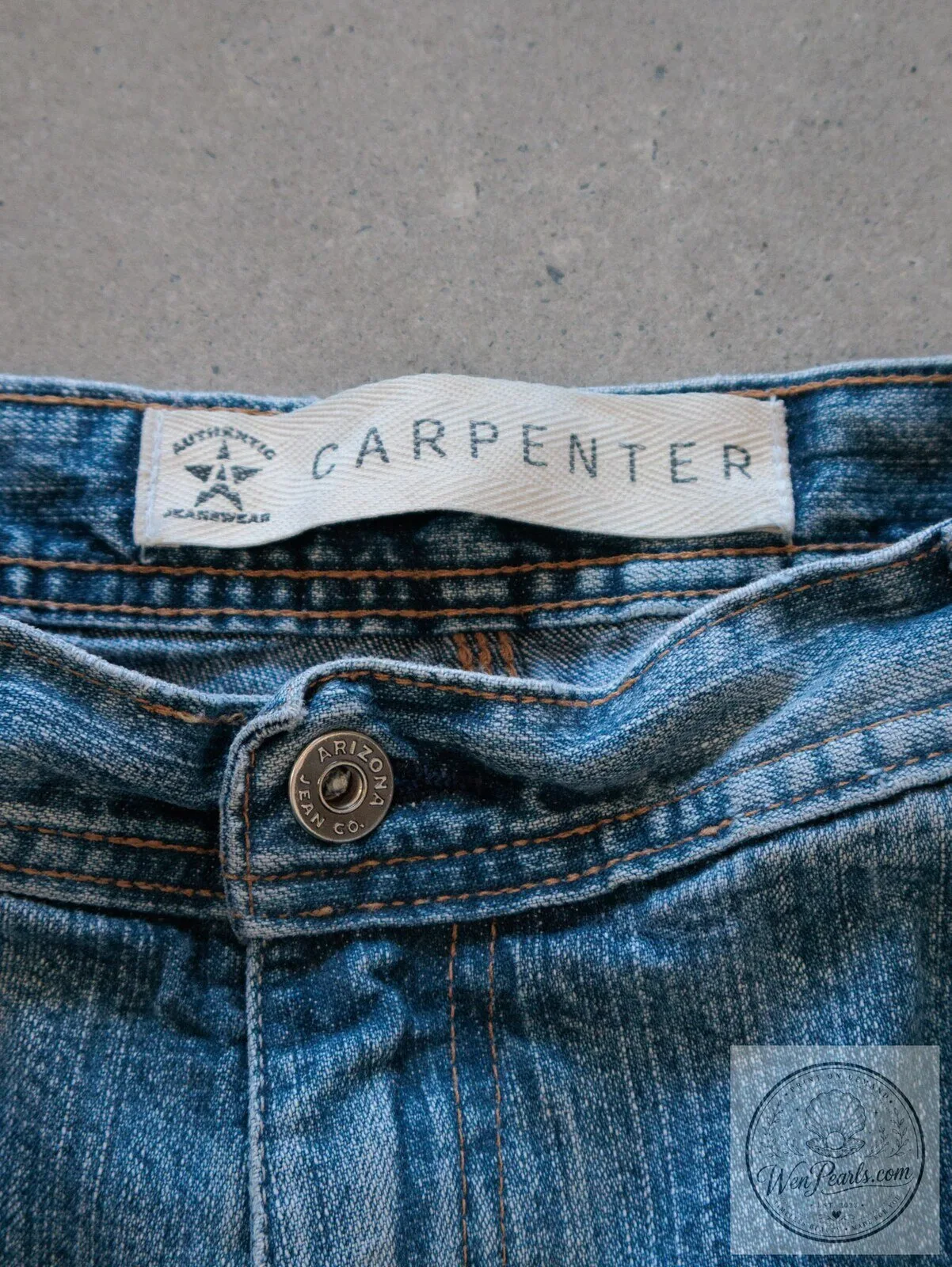 Vintage Blue Denim Carpenter Shorts for Men 9 Vintage Blue Denim Carpenter Shorts for Men