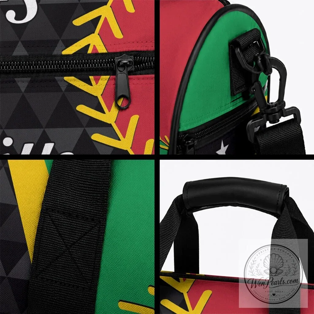 Saint Kitts and Nevis Flag Cricket Patriots Travel Bag 10 Saint Kitts and Nevis Flag Cricket Patriots Travel Bag