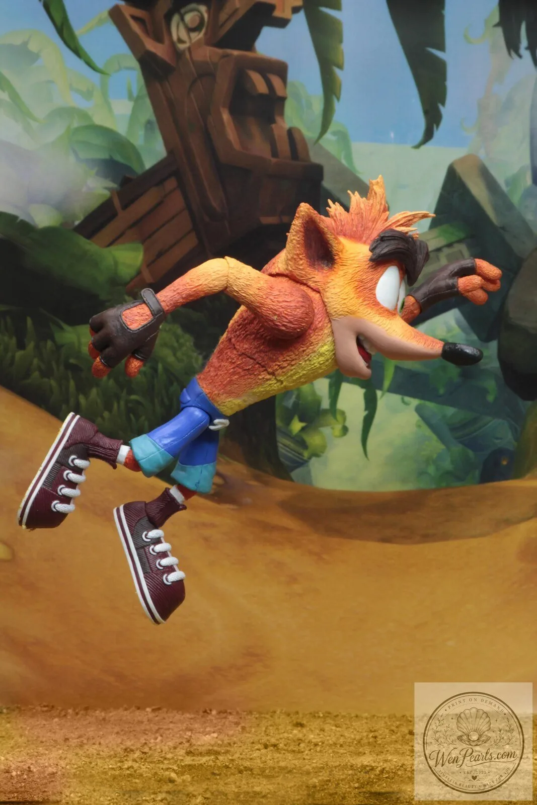 Crash Bandicoot Video Game Character Collectible Action Figure 13 Crash Bandicoot Video Game Character Collectible Action Figure