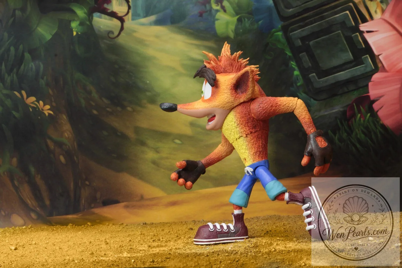 Crash Bandicoot Video Game Character Collectible Action Figure 15 Crash Bandicoot Video Game Character Collectible Action Figure