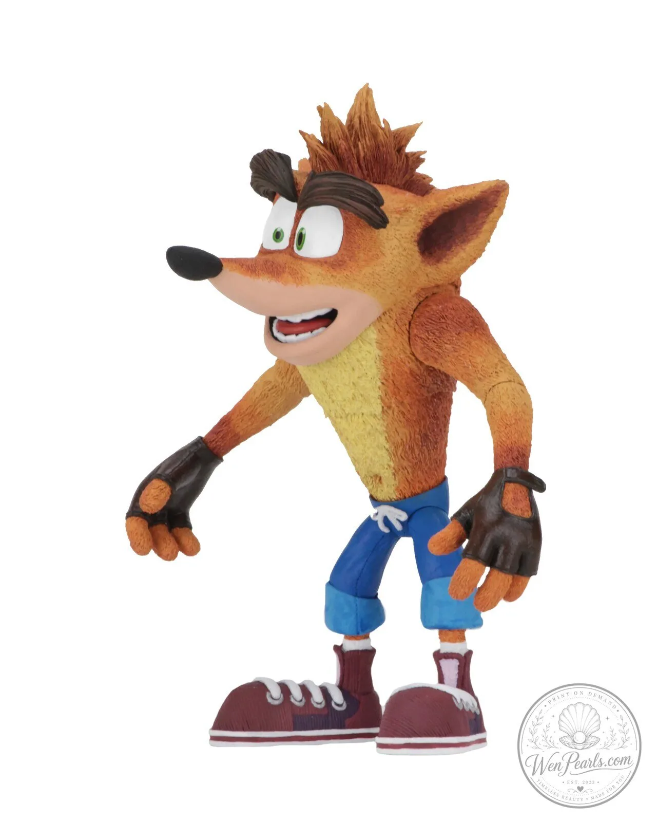 Crash Bandicoot Video Game Character Collectible Action Figure 19 Crash Bandicoot Video Game Character Collectible Action Figure