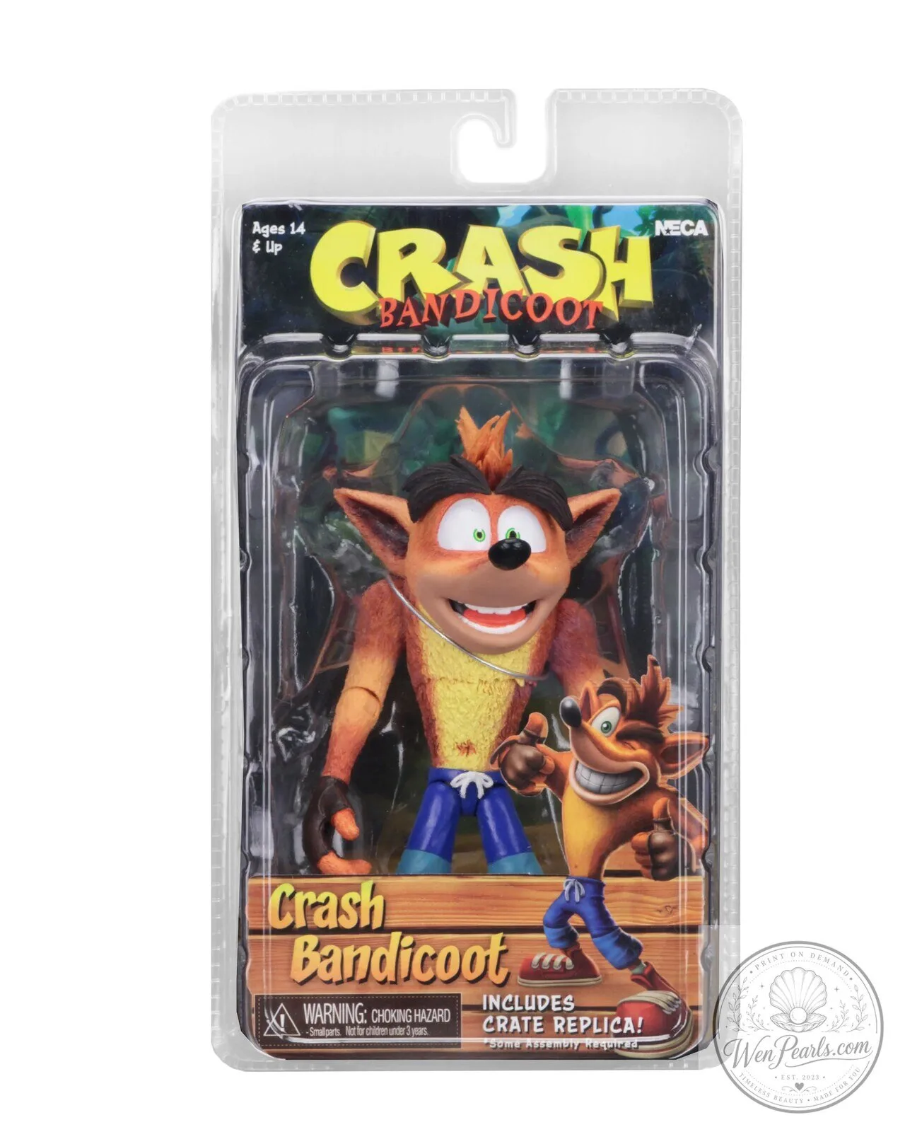 Crash Bandicoot Video Game Character Collectible Action Figure 20 Crash Bandicoot Video Game Character Collectible Action Figure