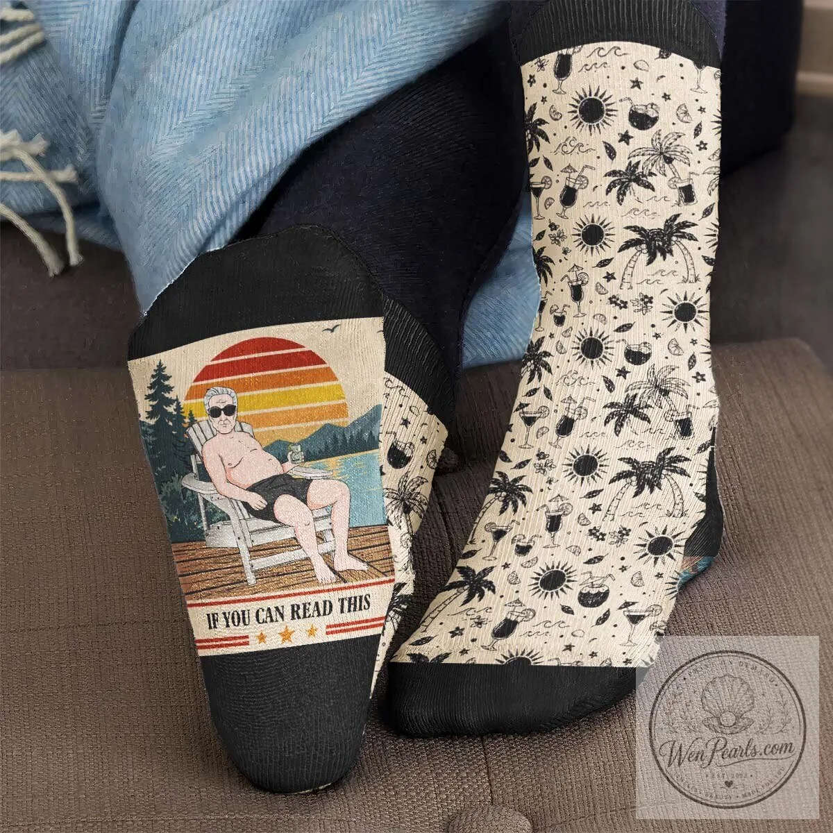 Funny Retirement Humor Personalized Socks for Men and Women, I'm Retired Quote 12 Funny Retirement Humor Personalized Socks for Men and Women, I