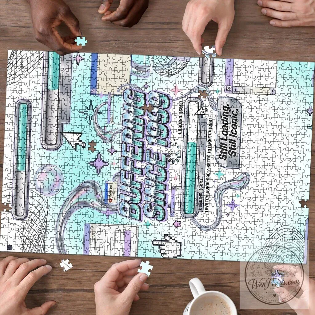 Buffering Since 1999 Retro Internet Vibes Still Loading Iconic Puzzle 6 Buffering Since 1999 Retro Internet Vibes Still Loading Iconic Puzzle
