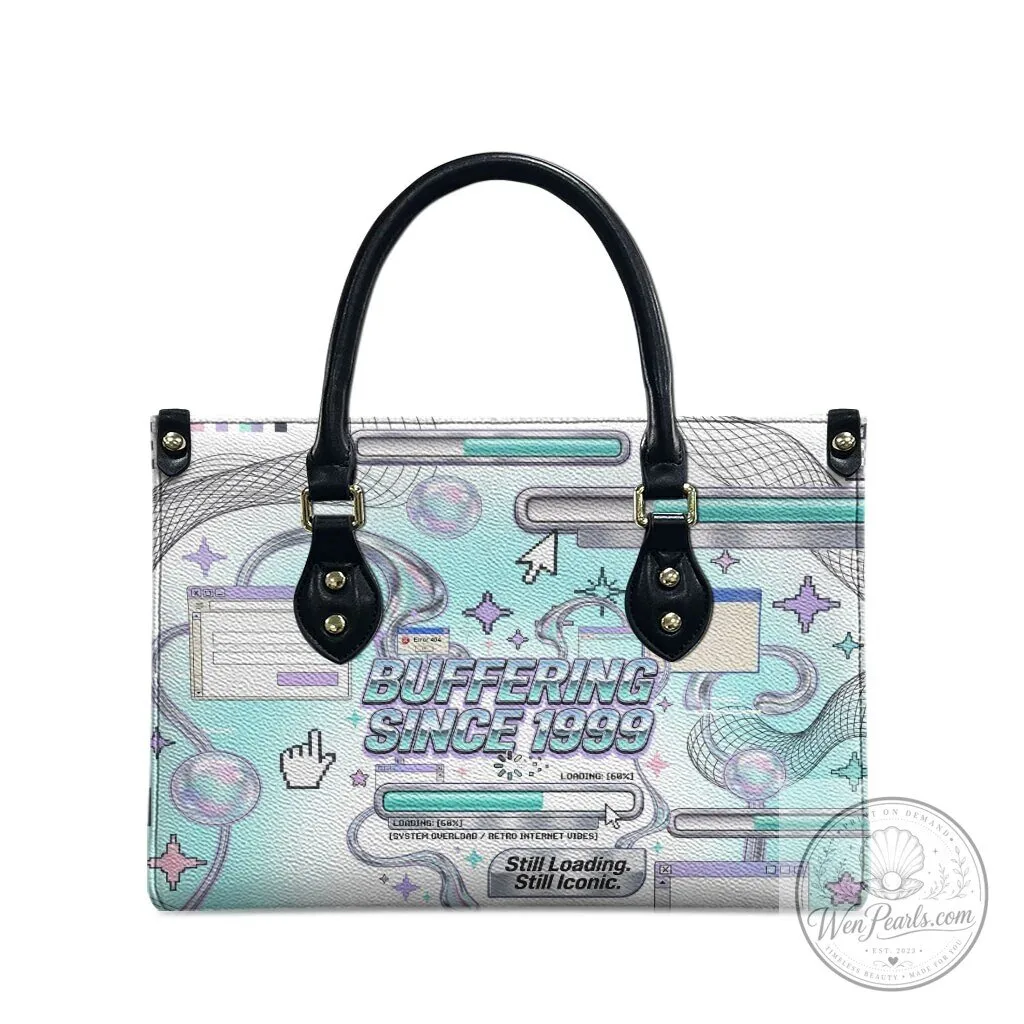 Buffering Since 1999 Y2K Retro Tech Vaporwave 90s Cyber Aesthetic Shoulder Bag 11 Buffering Since 1999 Y2K Retro Tech Vaporwave 90s Cyber Aesthetic Shoulder Bag