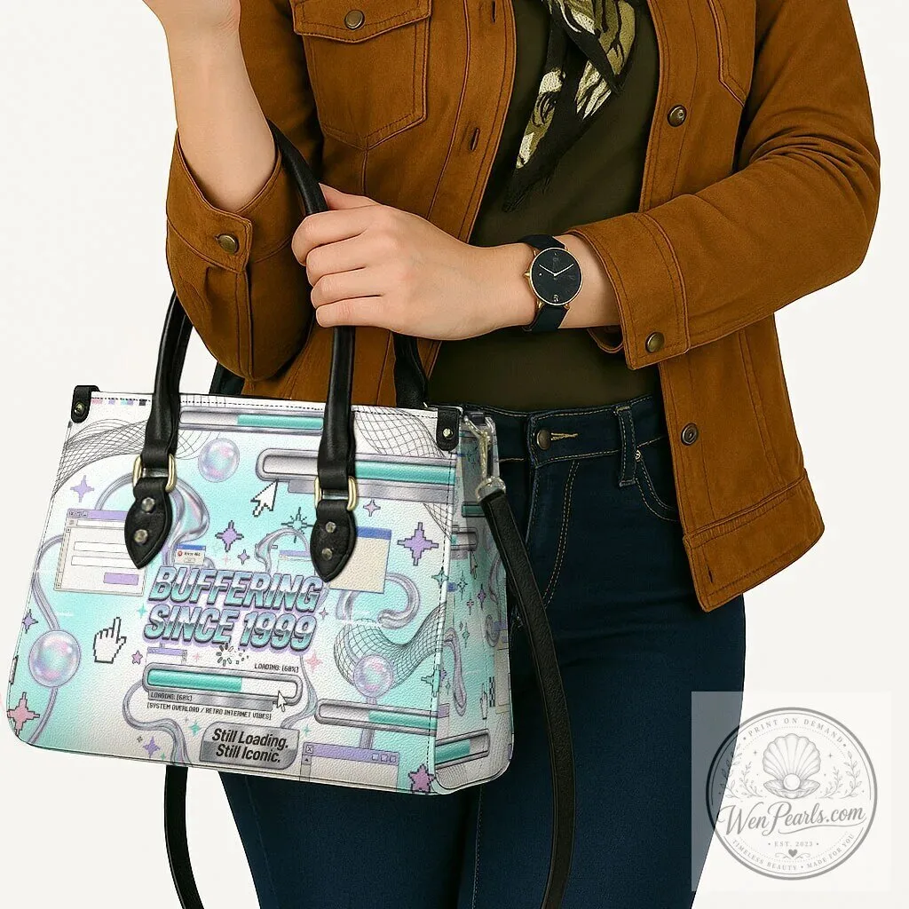 Buffering Since 1999 Y2K Retro Tech Vaporwave 90s Cyber Aesthetic Shoulder Bag 14 Buffering Since 1999 Y2K Retro Tech Vaporwave 90s Cyber Aesthetic Shoulder Bag