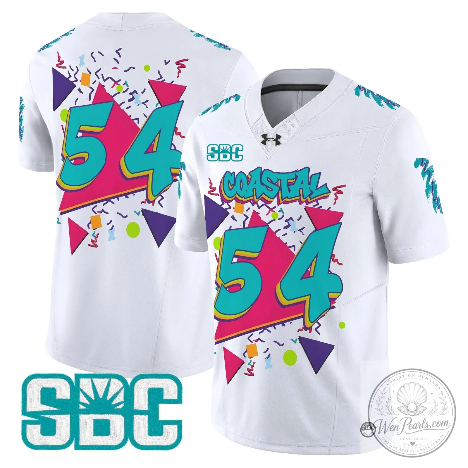 Vapor Limited Football Jersey - Back to the 90s Edition for Coastal Carolina Chanticleers