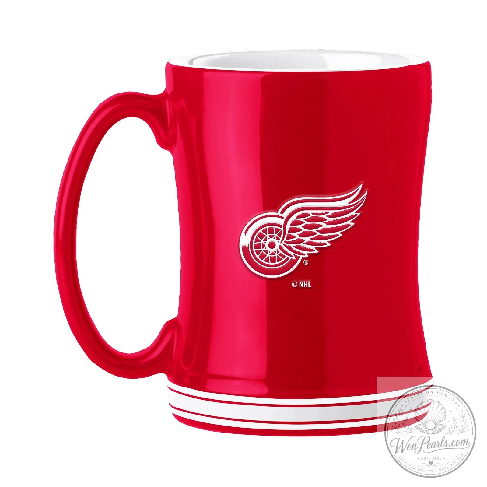 Detroit Red Wings National Hockey League Team Logo Coffee Mug