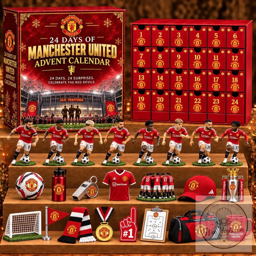 Manchester United Football Club Premier League Advent Calendar Manchester United Football Club Premier League Advent Calendar 2D
