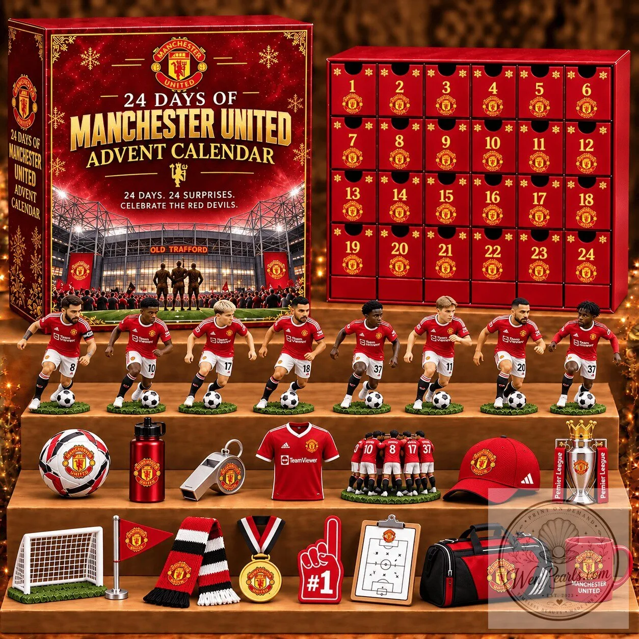 Manchester United Football Club Premier League Advent Calendar