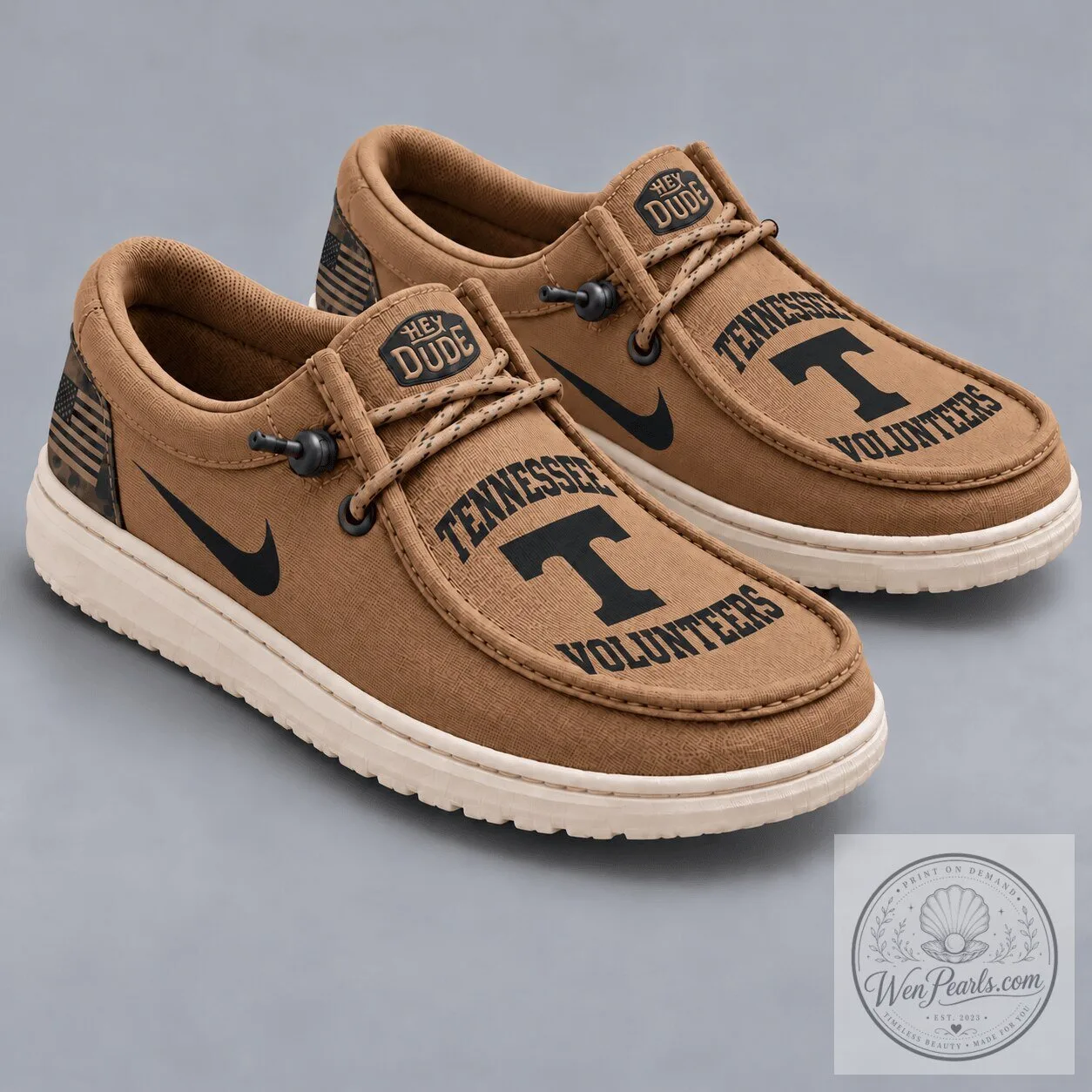 Tennessee Volunteers Hey Dude Style Loafer Shoes for Men and Women