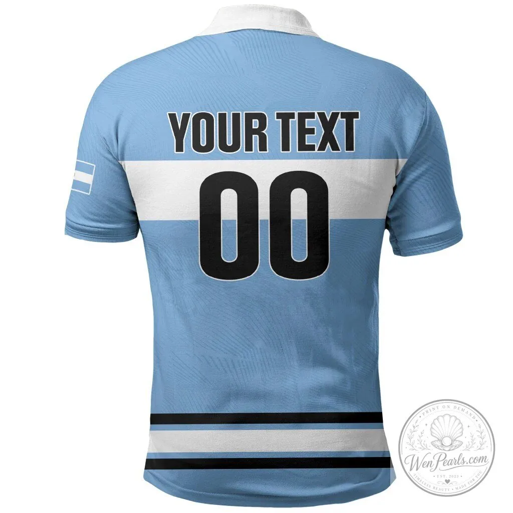 Argentina Hockey Los Leones Go Champions Polo Shirt 7 Argentina Hockey Los Leones Go Champions Polo Shirt