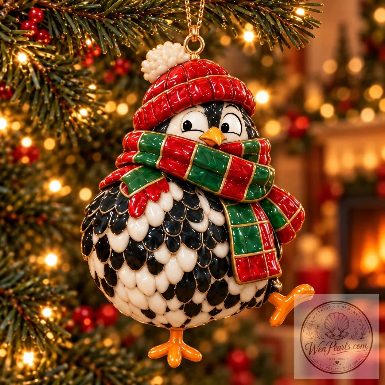 Christmas Chicken Holiday Ornaments Set of Six Festive Farmhouse Keepsakes 20 Christmas Chicken Holiday Ornaments Set of Six Festive Farmhouse Keepsakes