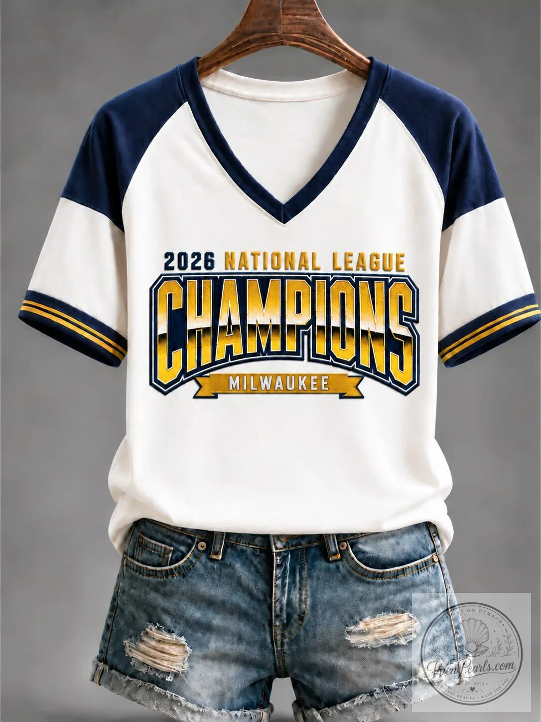Milwaukee National League Champions 2026 Baseball T-Shirt