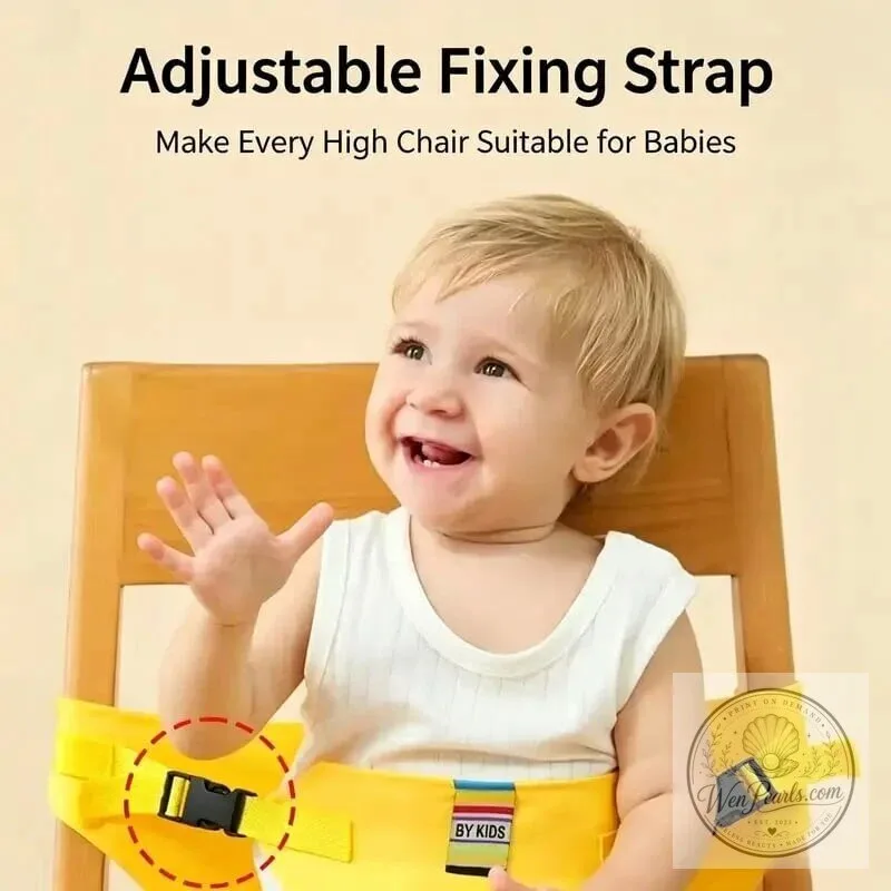 Portable Baby High Chair Harness Seat with Strap for Feeding Support 12 Portable Baby High Chair Harness Seat with Strap for Feeding Support