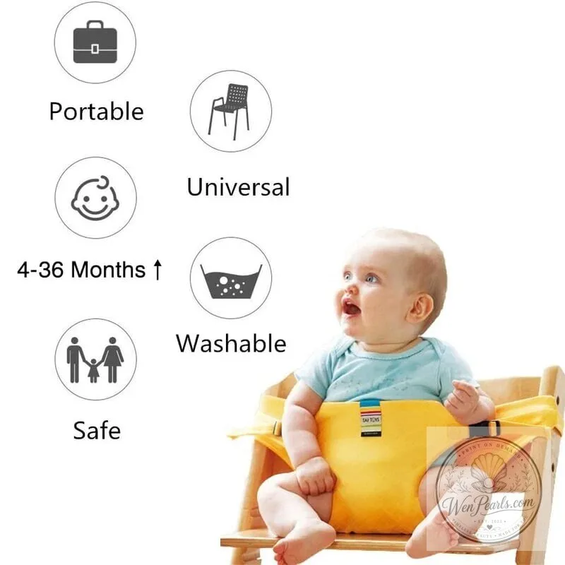 Portable Baby High Chair Harness Seat with Strap for Feeding Support 13 Portable Baby High Chair Harness Seat with Strap for Feeding Support