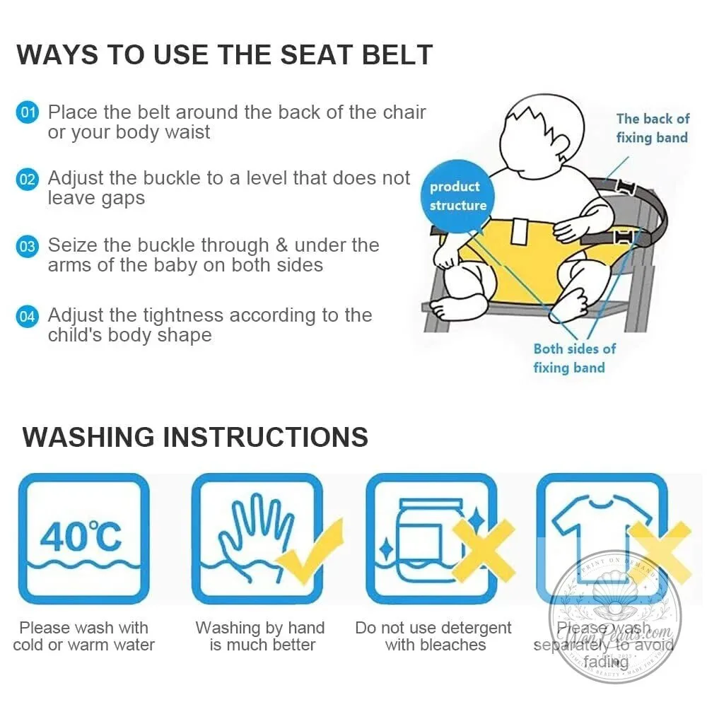 Portable Baby High Chair Harness Seat with Strap for Feeding Support 15 Portable Baby High Chair Harness Seat with Strap for Feeding Support