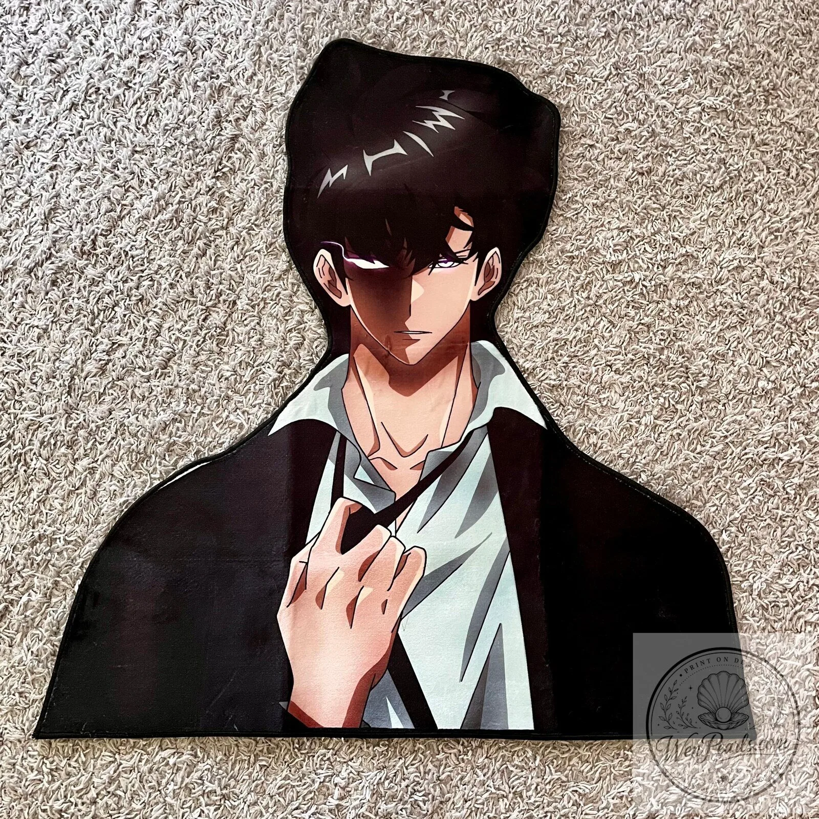 Solo Leveling Sung Jinwoo Anime Manga Character Doormat