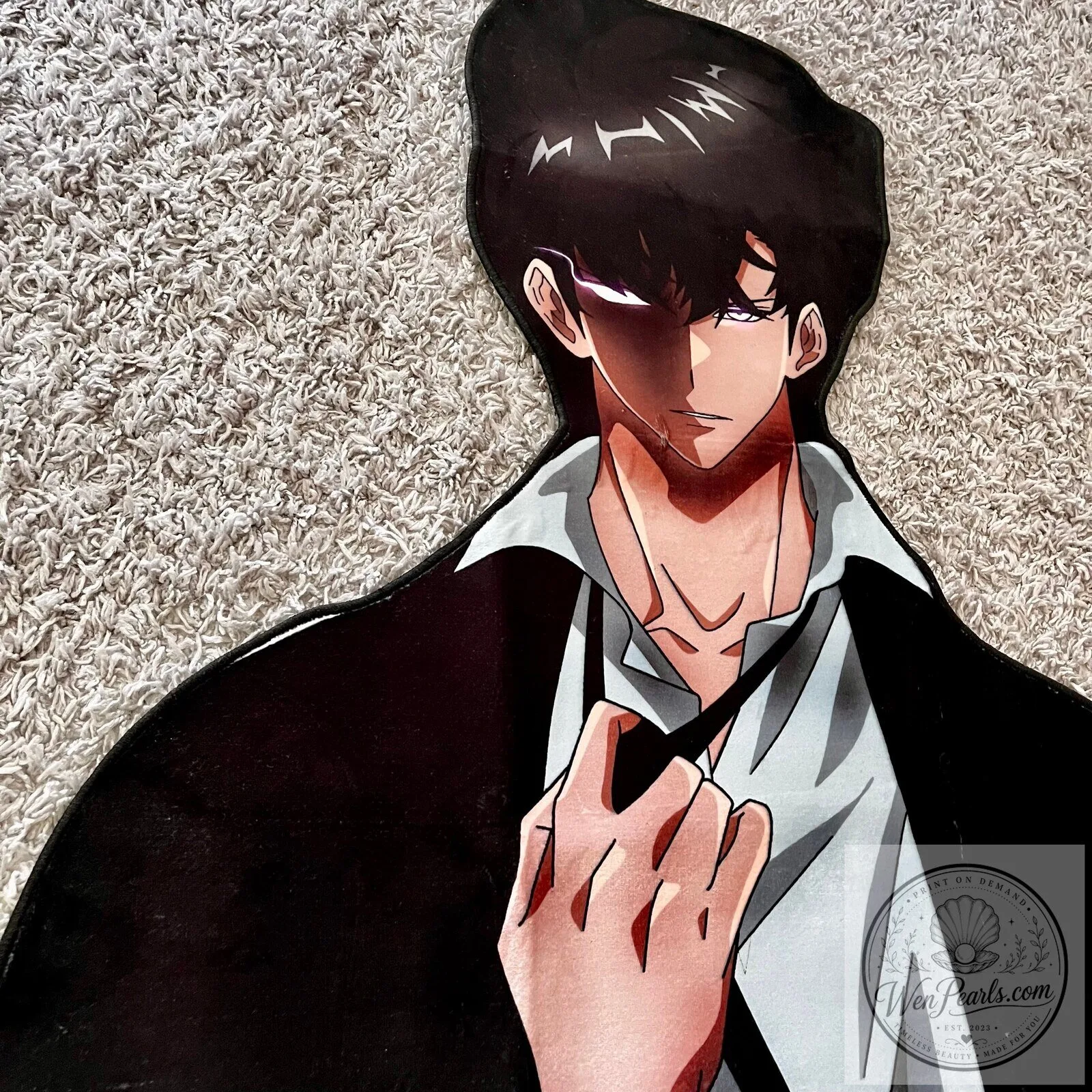 Solo Leveling Sung Jinwoo Anime Manga Character Doormat 8 Solo Leveling Sung Jinwoo Anime Manga Character Doormat